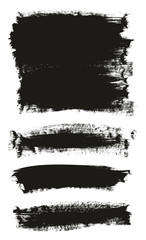 Calligraphy Paint Brush Background Mix High Detail Abstract Vector Background Set 115