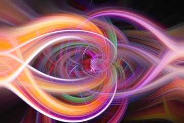 Farbiger Twirl Hintergrund Desktop Textur orange gelb lila rosa	