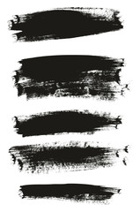 Calligraphy Paint Brush Background Mix High Detail Abstract Vector Background Set 96