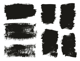 Calligraphy Paint Brush Background Mix High Detail Abstract Vector Background Set 77