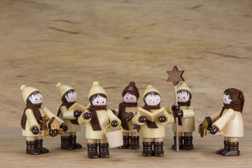 Figuren aus dem Erzgebirge, Textfreiraum © familie-eisenlohr.de