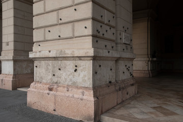 Bullets from the 1956 Revolution against Soviet control in Budapest