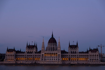 Obraz na płótnie Canvas Budapest, Hungarian Parliament Building