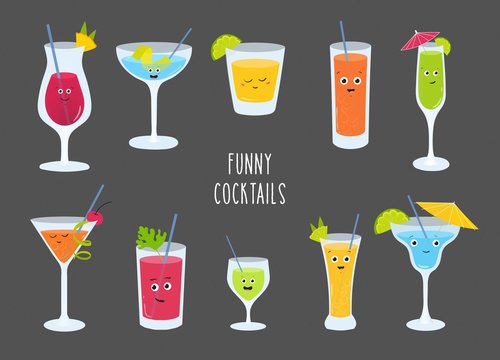 52 400 Best Cocktails Cartoon Images Stock Photos Vectors Adobe Stock