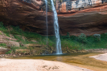 Waterfall at Jardin de las Delicias (Garden of Delights), Santa Cruz, Bolivia