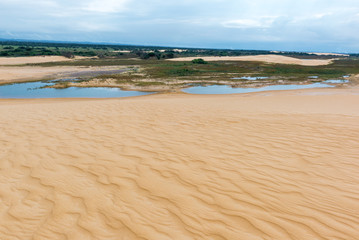 Sand dunes of Lomas de Arena Regional Park, Santa Cruz, Bolivia