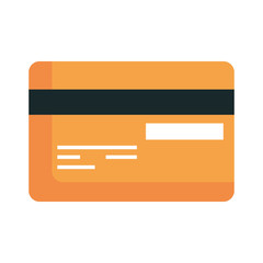 credit card isolated icon