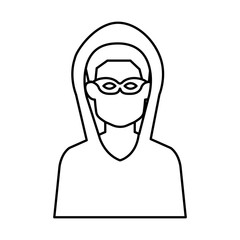 hacker avatar character icon