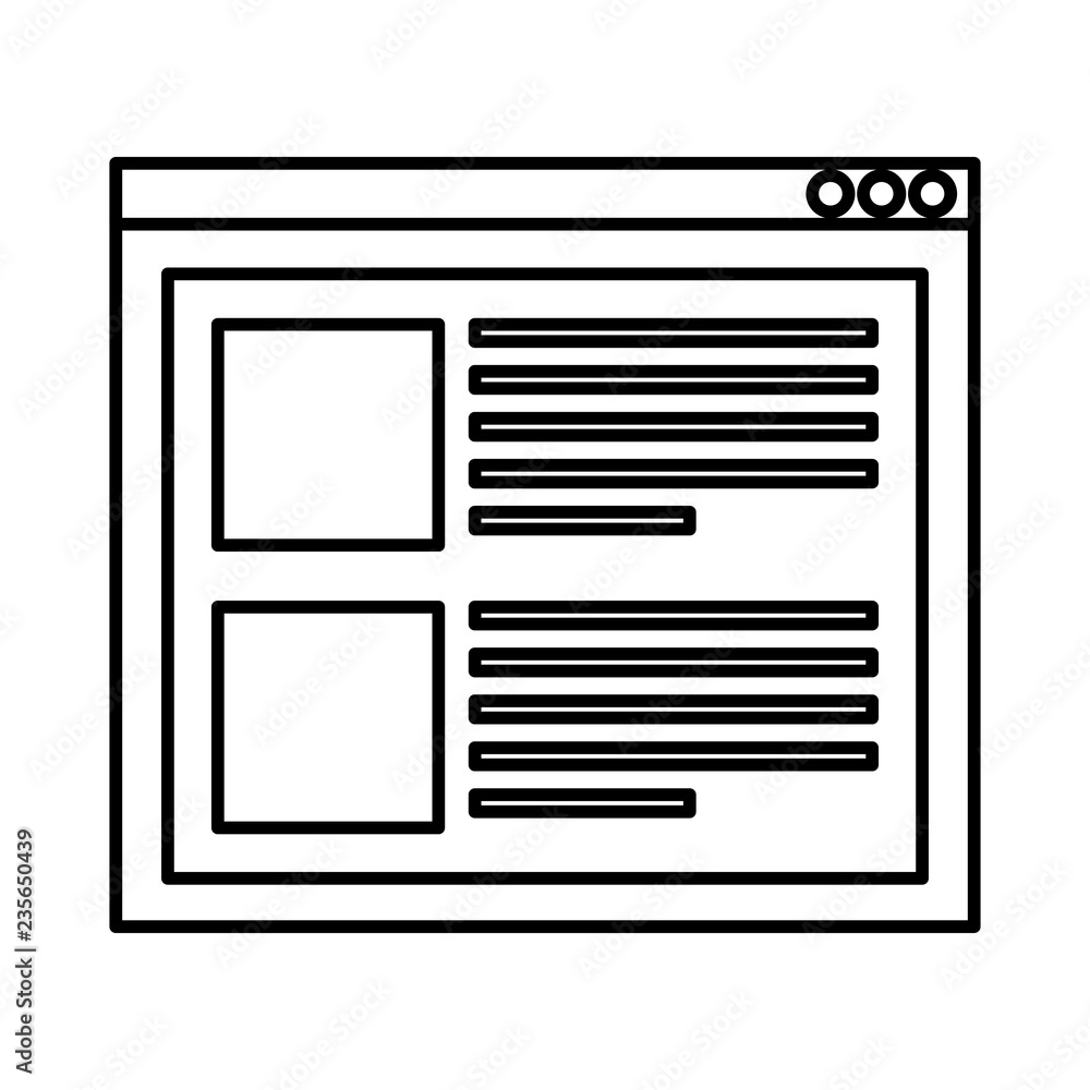 Poster template webpage with security setup