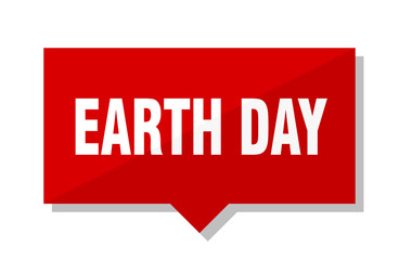 earth day red tag