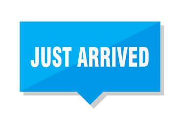 just arrived price tag