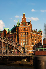 Brooksbr&uuml;cke mit Speicherstadt Hamburg