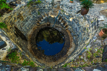 stone in garden