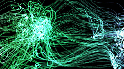 Background with color lines. Different shades and thickness.