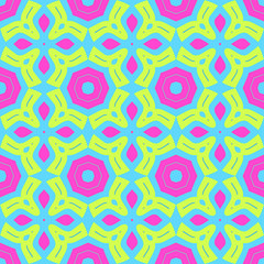 Seamless background pattern with a variety of multicolored lines.