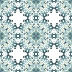 Ornamental ethnic seamless pattern. For fashion design, shawl, textile, bandanna, print, invitation card. Vector illustration.