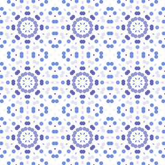 Seamless abstract pattern background with a variety of colored circles.