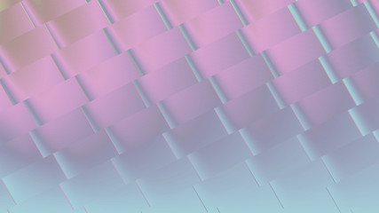 Obraz premium Background in paper style. Of multi-colored details.