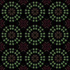 Seamless background pattern with a variety of multicolored lines.