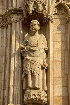 Sculpture of a Catholic Saint