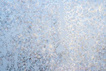 Rime, frost, ice texture. ice pattern texture