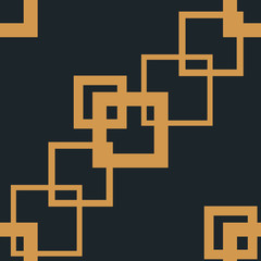 Obraz premium Geometric seamless pattern. Square
