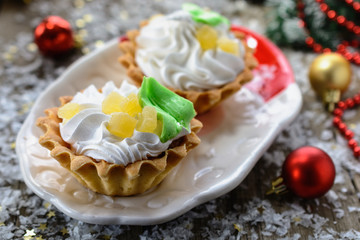 Delicious new year shortcake 