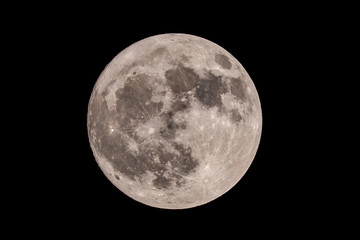 Fullmoon November 2018 Stacking Picture detailed © Reiner Ugele