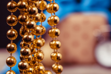 Christmas and New Year holidays background