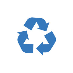 recycle logo icon design template vector