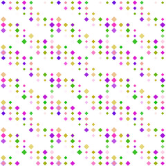 Fototapeta premium Abstract seamless pattern background with multicolored various rhombuses.