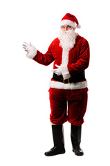 Santa Claus isolated on white background