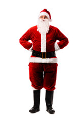 Santa Claus isolated on white background