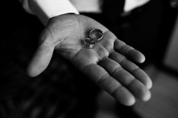 ring in hand