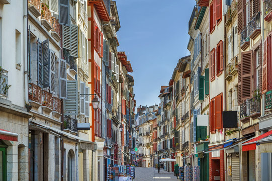 Street in Bayonne, France
