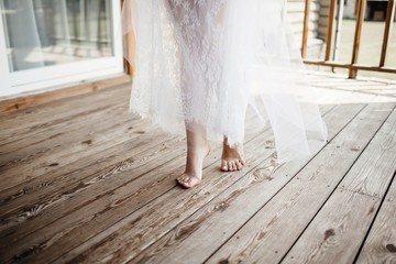 woman walking on the street