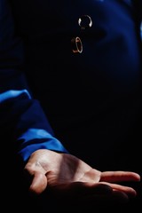 hands of man and rings