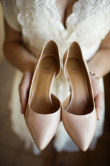 pair of ballet shoes