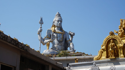 Fototapeta na wymiar Shiva au temple de Murdeshwar
