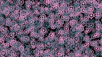 Background of multi-colored circles. Abstract background pattern.
