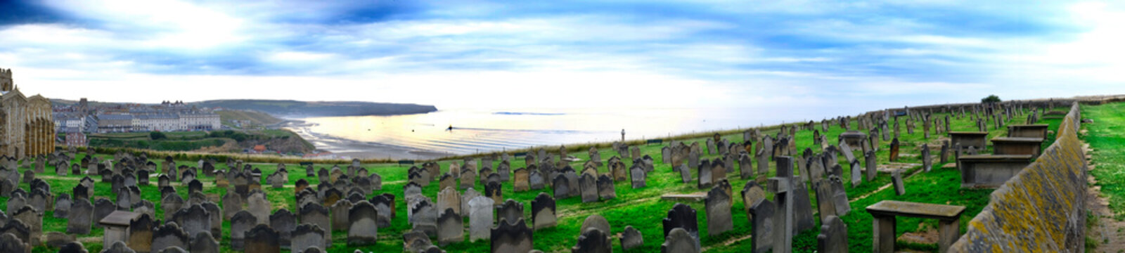 Cementerio junto al mar