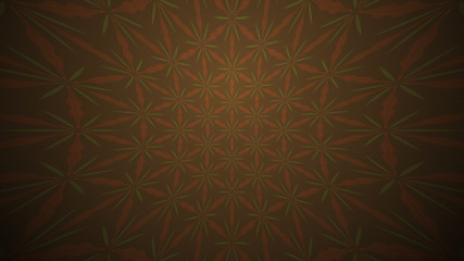 Background with a colorful, diverse cyclic pattern.