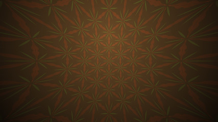 Background with a colorful, diverse cyclic pattern.