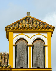 Arquitectura andaluza tradicional en Los Palacios, Andalucía, Sevilla