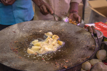 Delhi potato snack