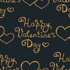 Valentine's Day seamless pattern