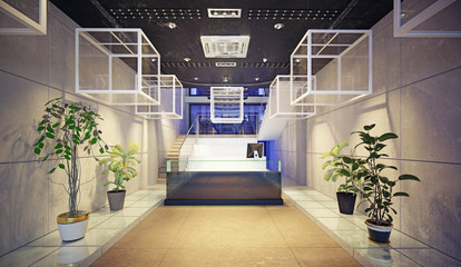 modern reception design