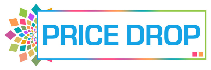 Price Drop Colorful Circular Box 