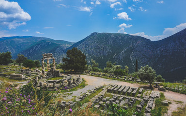 Ancient city of Delphi