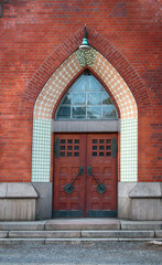 Framed window in medieval and classical architecture